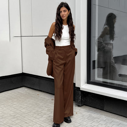 Ensemble Streetwear Marron – Confort et Style Réunis