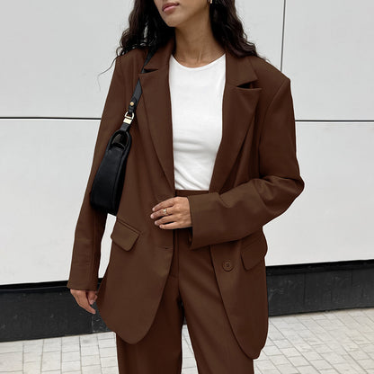 Ensemble Streetwear Marron – Confort et Style Réunis