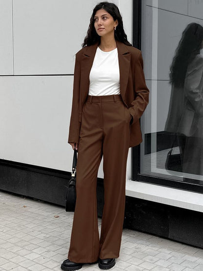 Ensemble Streetwear Marron – Confort et Style Réunis