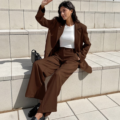 Ensemble Streetwear Marron – Confort et Style Réunis